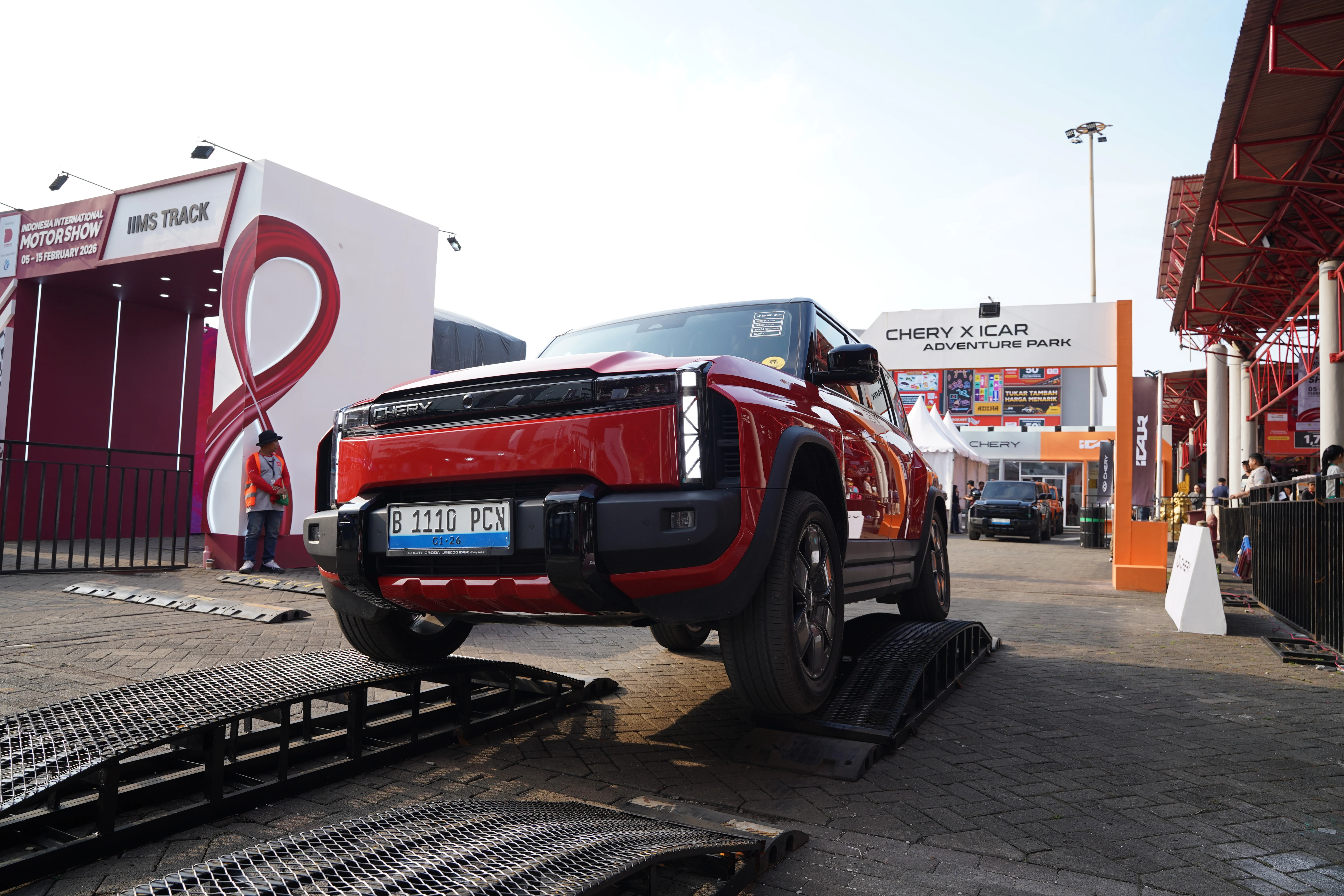 Chery Adventure Park, Jadi Daya Tarik di IIMS 2026, Lebih Dari 1.100 Pengunjung Ikut Test Drive-image