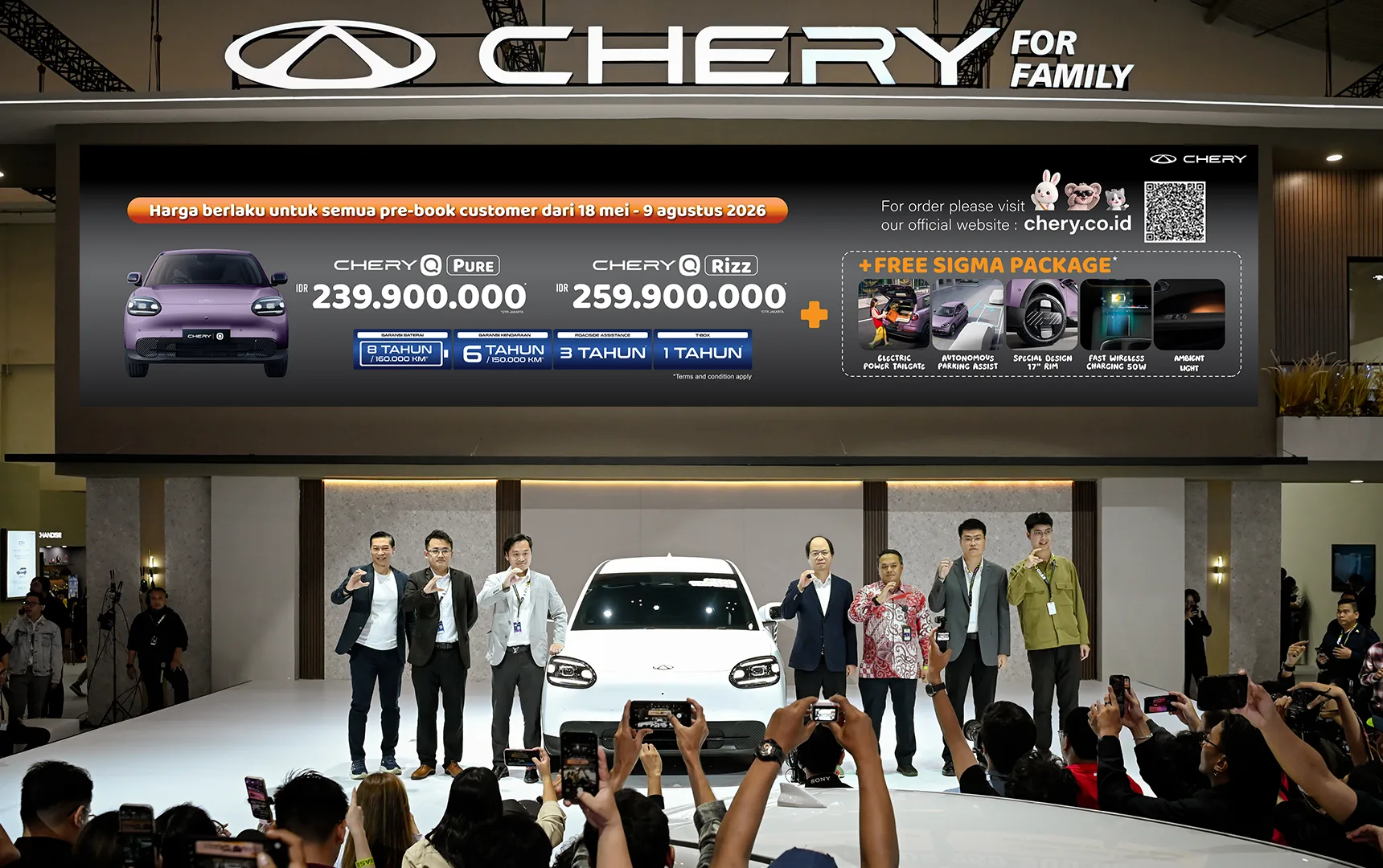 Resmi Meluncur di GIIAS 2026, Chery Q Guncang Pasar Otomotif Melalui Harga Spesial Mulai Rp239,9 Juta