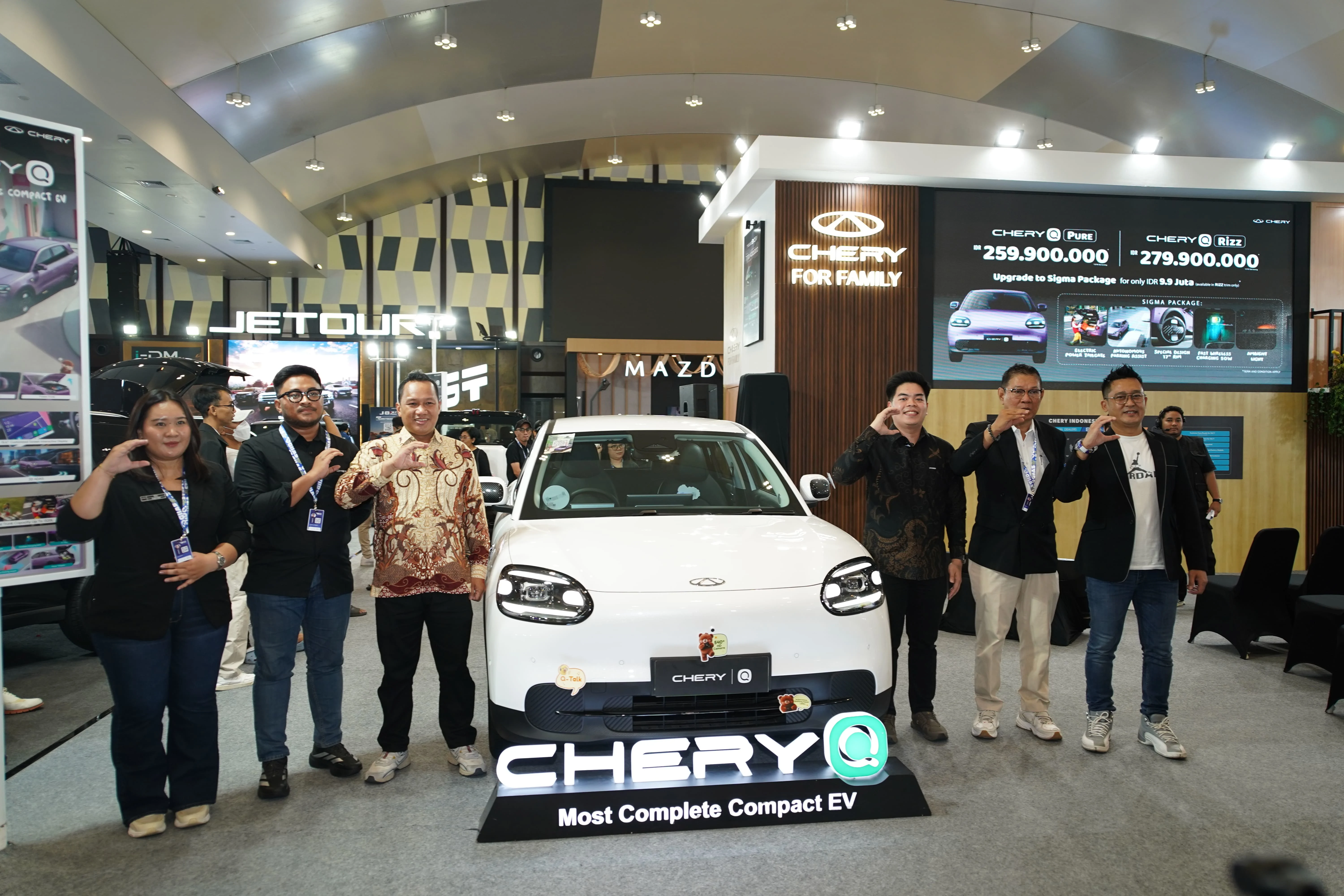 Chery Bawa 6 Model ke GIIAS Semarang 2026, Chery Q Menjadi Salah Satu Model yang Dinantikan