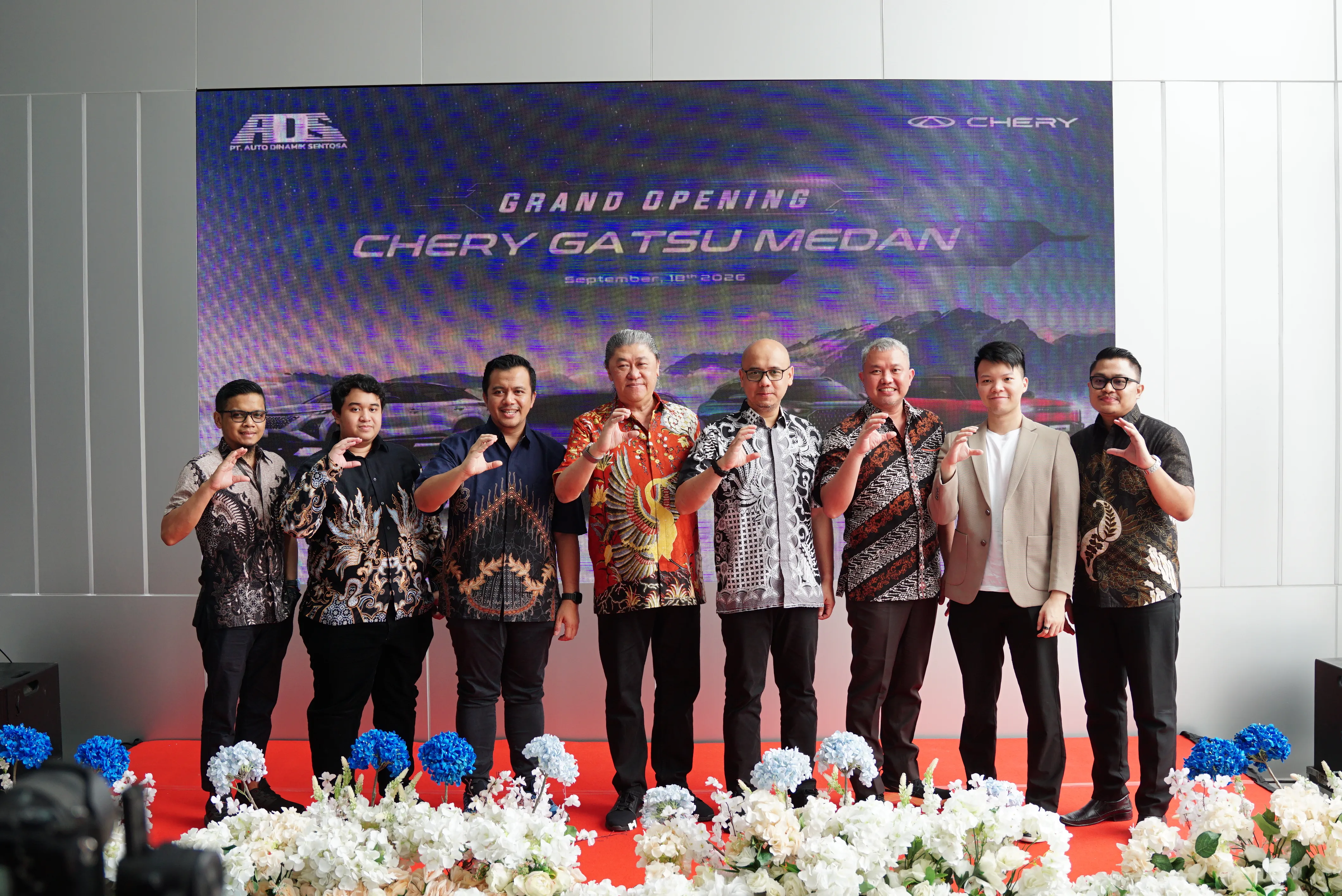 Chery Resmikan Diler Ke-82 di Medan, Perkuat Layanan 3S di Sumatera Utara