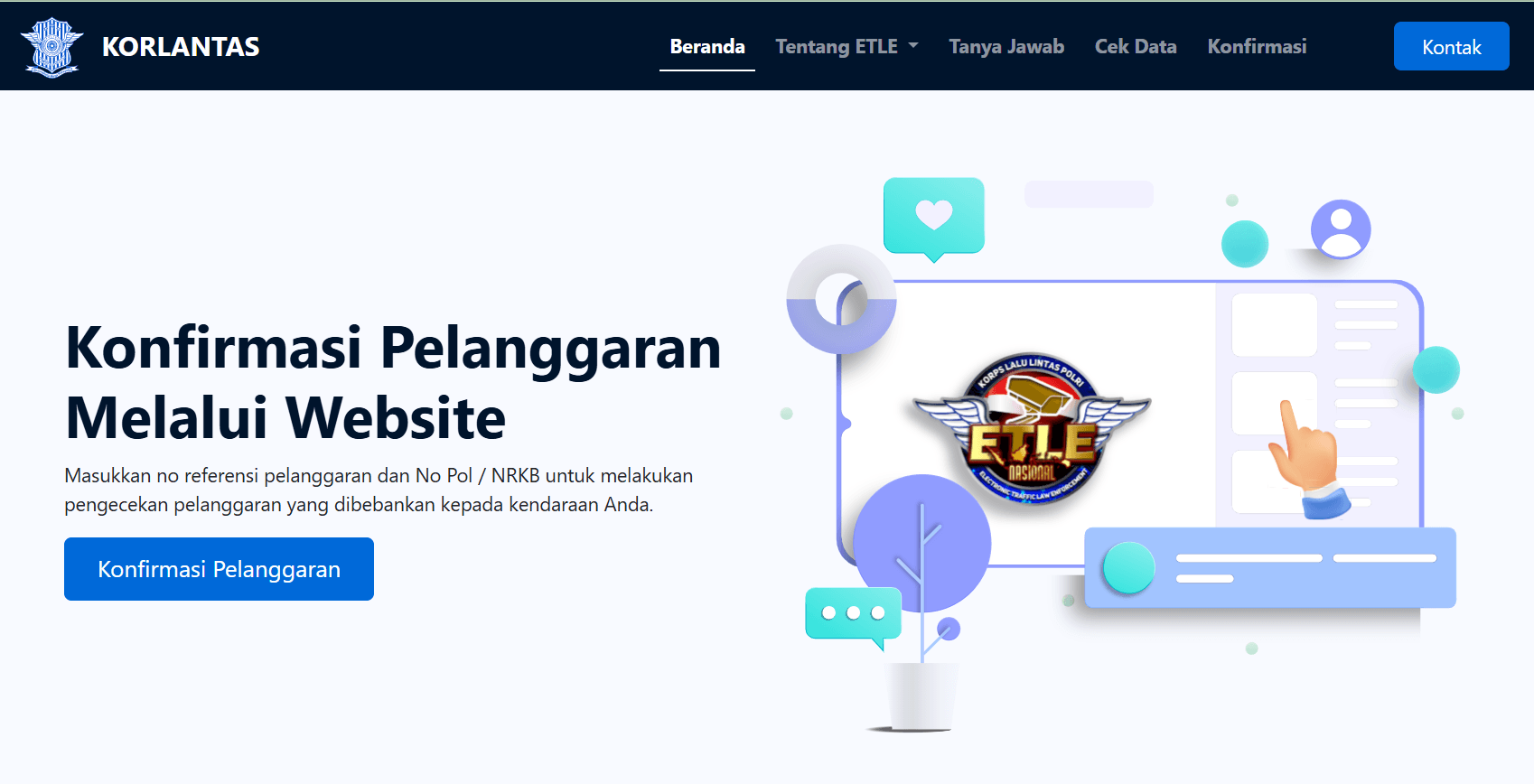 How to Check and Pay Electronic Traffic Fines (ETLE)-image