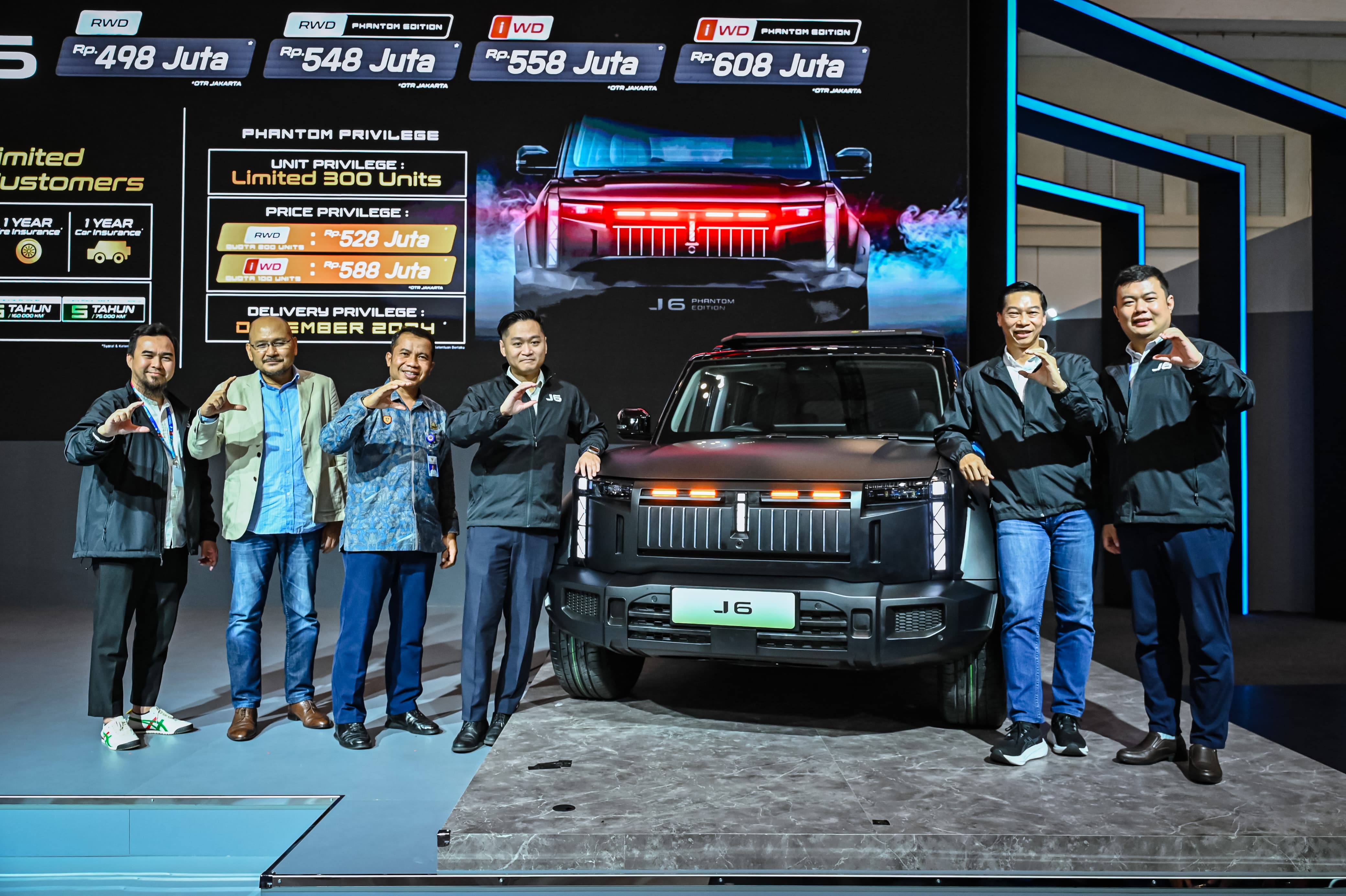 Resmi Mengaspal di GJAW 2024, Chery J6 Jadi SUV Offroad Listrik Pertama di Indonesia dengan Harga Mulai Rp 498 Juta-image