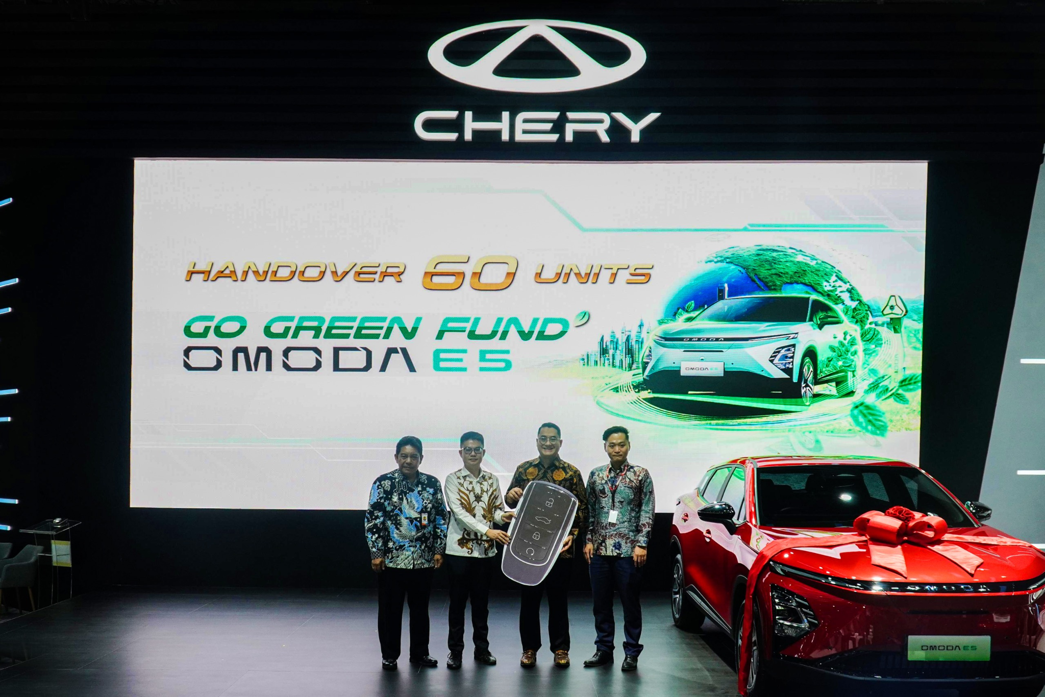 Chery Serahkan 60 Unit OMODA E5 Kepada Bank BSI Sebagai Konsumen Fleet-image