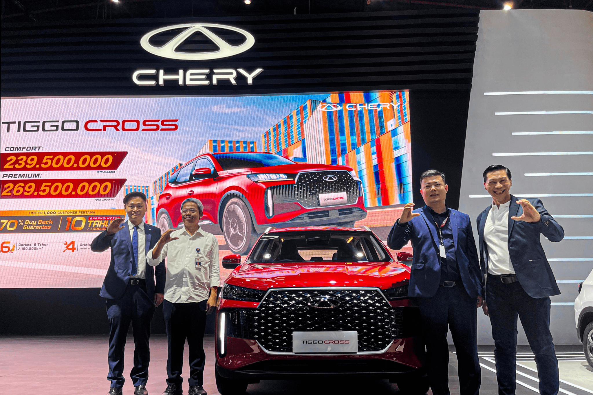 Resmi, Harga Fenomenal Chery TIGGO Cross Mulai dari Rp 239.500.000-image