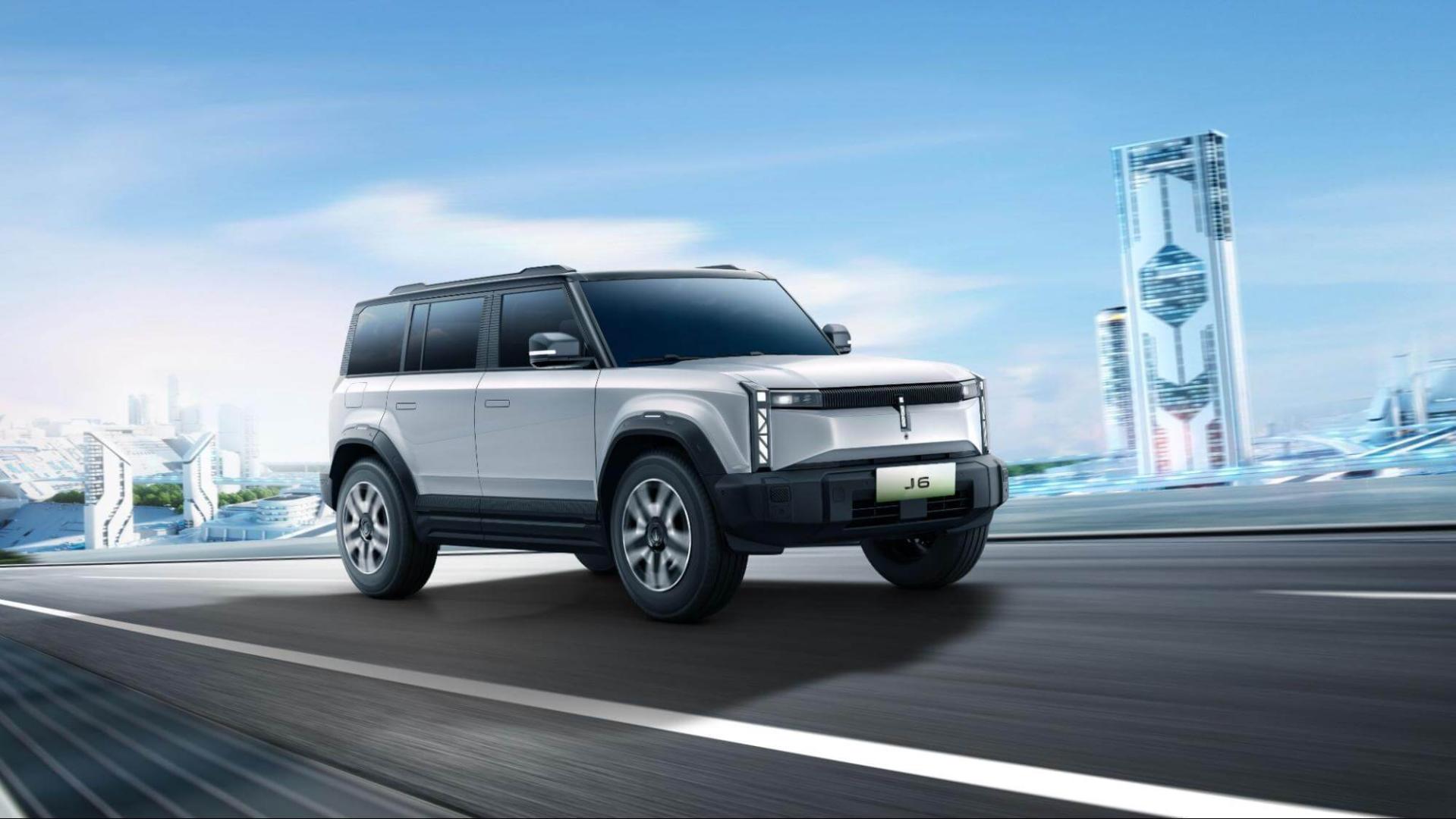 Chery J6, SUV Listrik Boxy Modern yang Tangguh dan Stylish