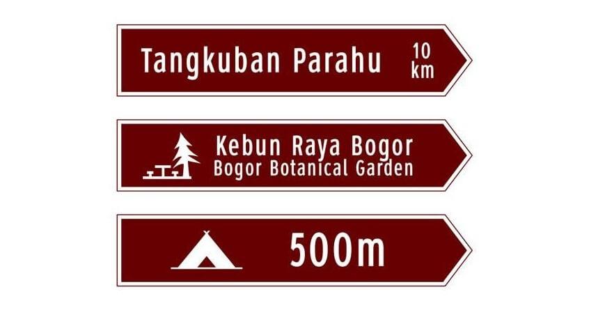 Petunjuk Objek Wisata